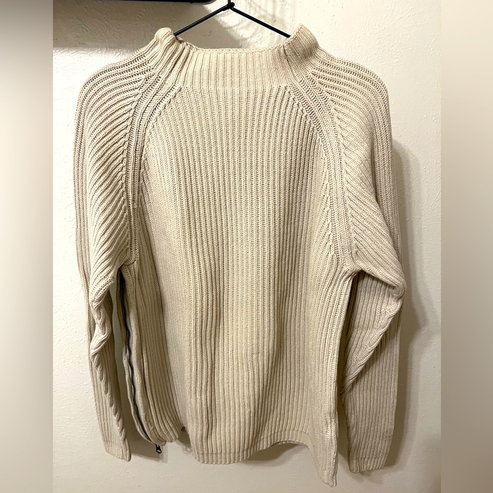 Lands’ End Turtleneck Sweater with Zipper